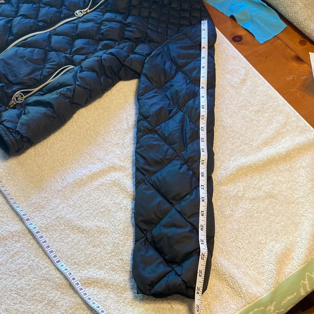 Michael Kors Black Quilted Puffer Jacket - Picture 4 of 8